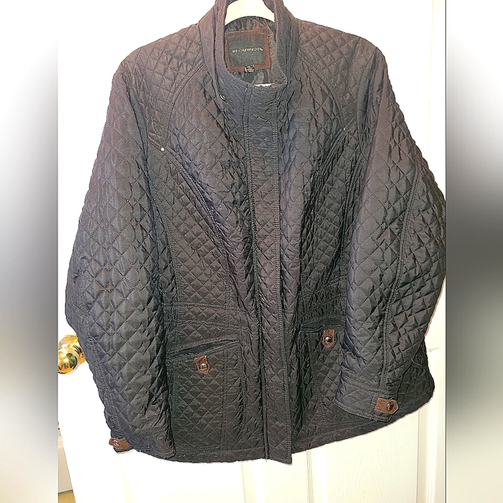 Weatherproof Quilted Coat